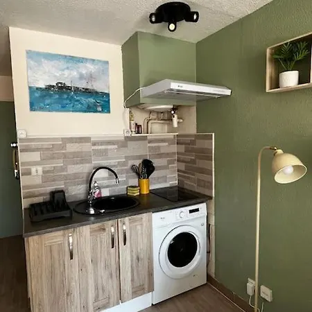 Le Sergent-studio-piscine-wifi * Agde